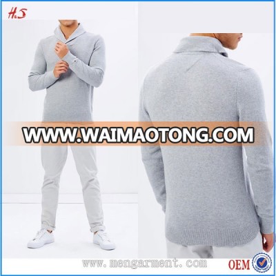 Fashionable Design Bulk Men Clothing Straight Classic Fit Kint Men's Shrug Sweater With Hooded